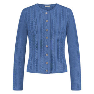 Strickjacke Loren tahitiblau