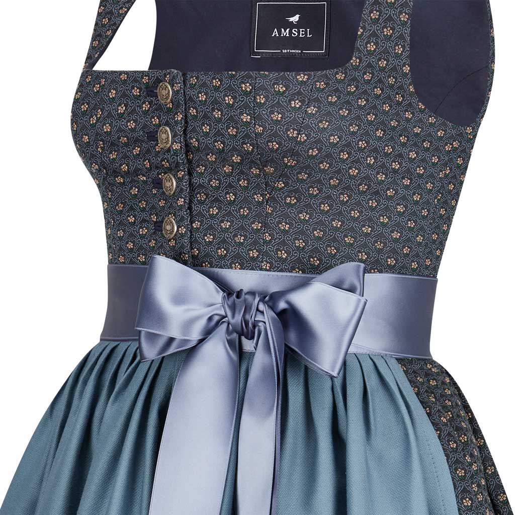 Dirndl Clea Mittelblau - Amsel Fashion