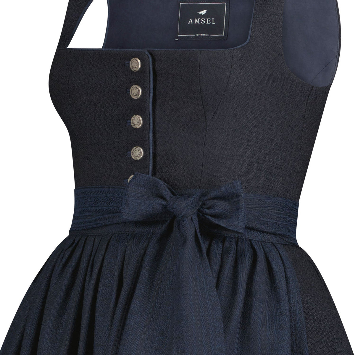 Dirndl Klara Blau (lang) - Amsel Fashion