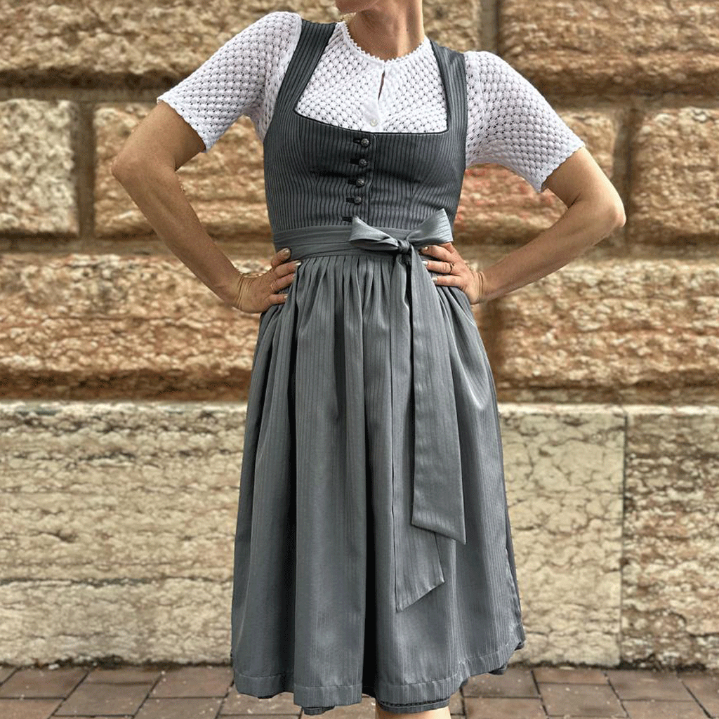 Dirndl Mina blau - Amsel Fashion