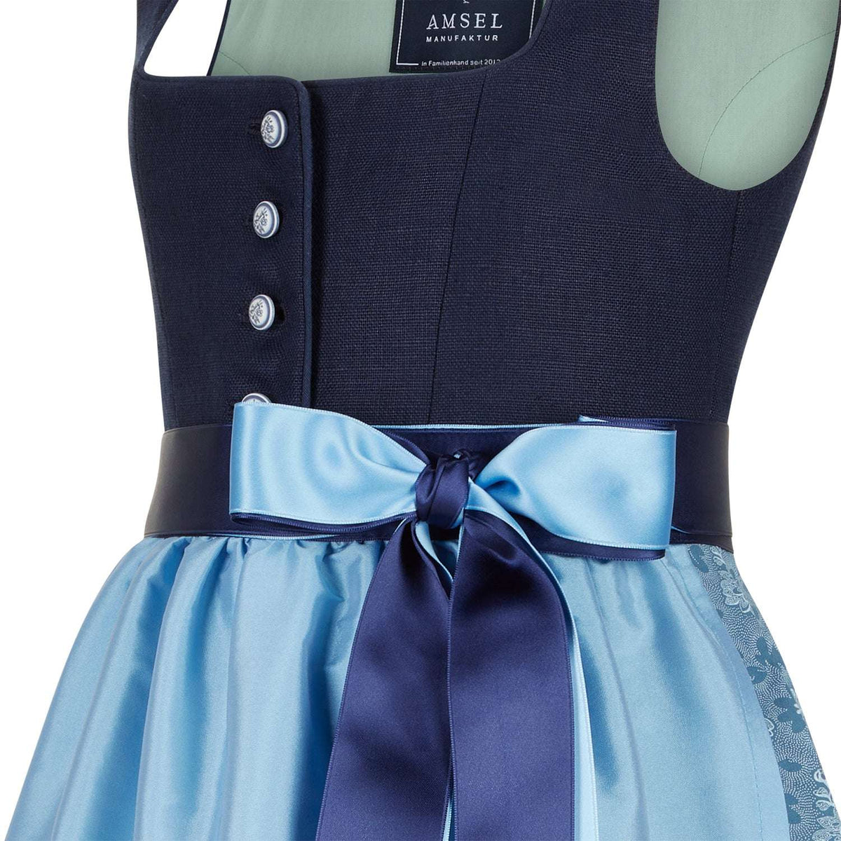 Kinderdirndl Leonie (blau) - Amsel Fashion