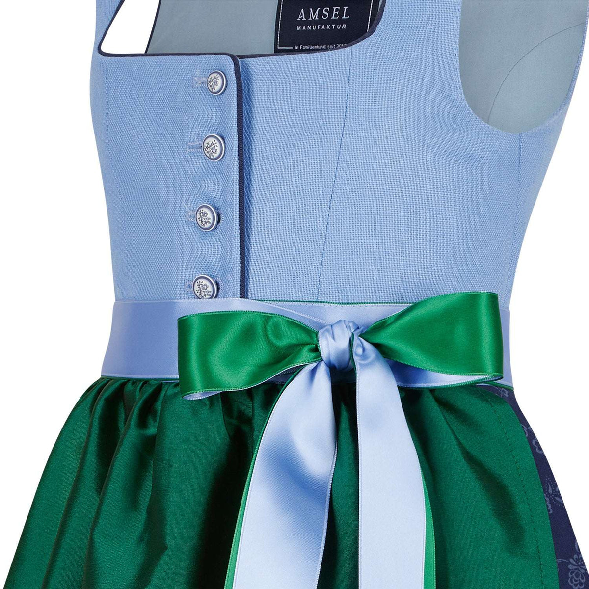 Kinderdirndl Leonie (hellblau) - Amsel Fashion