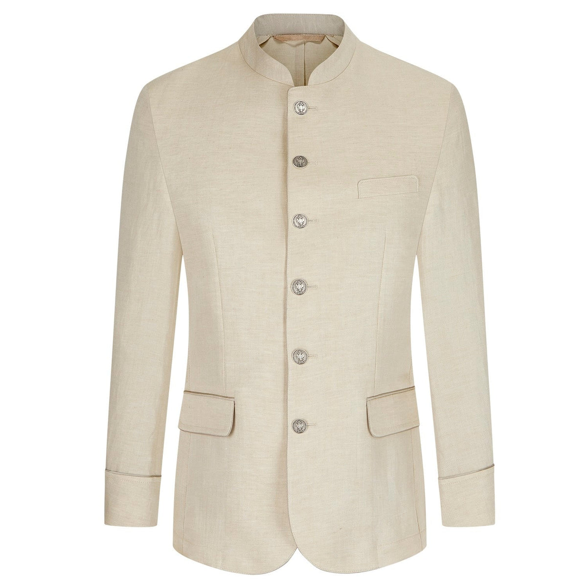 Leinenjanker Bogenhausen (beige) - Amsel Fashion