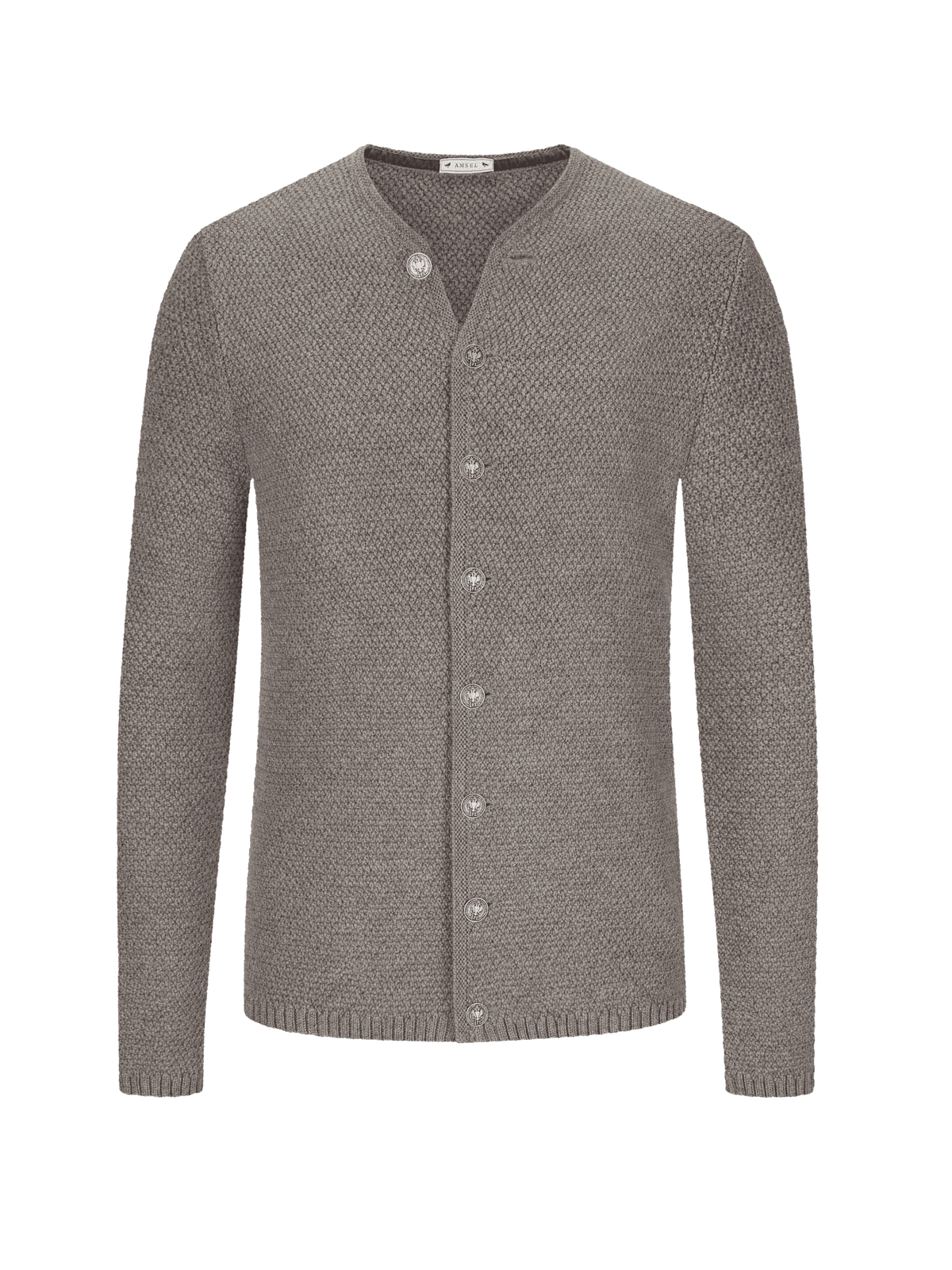 Strickjacke August hellgrau - Amsel Fashion