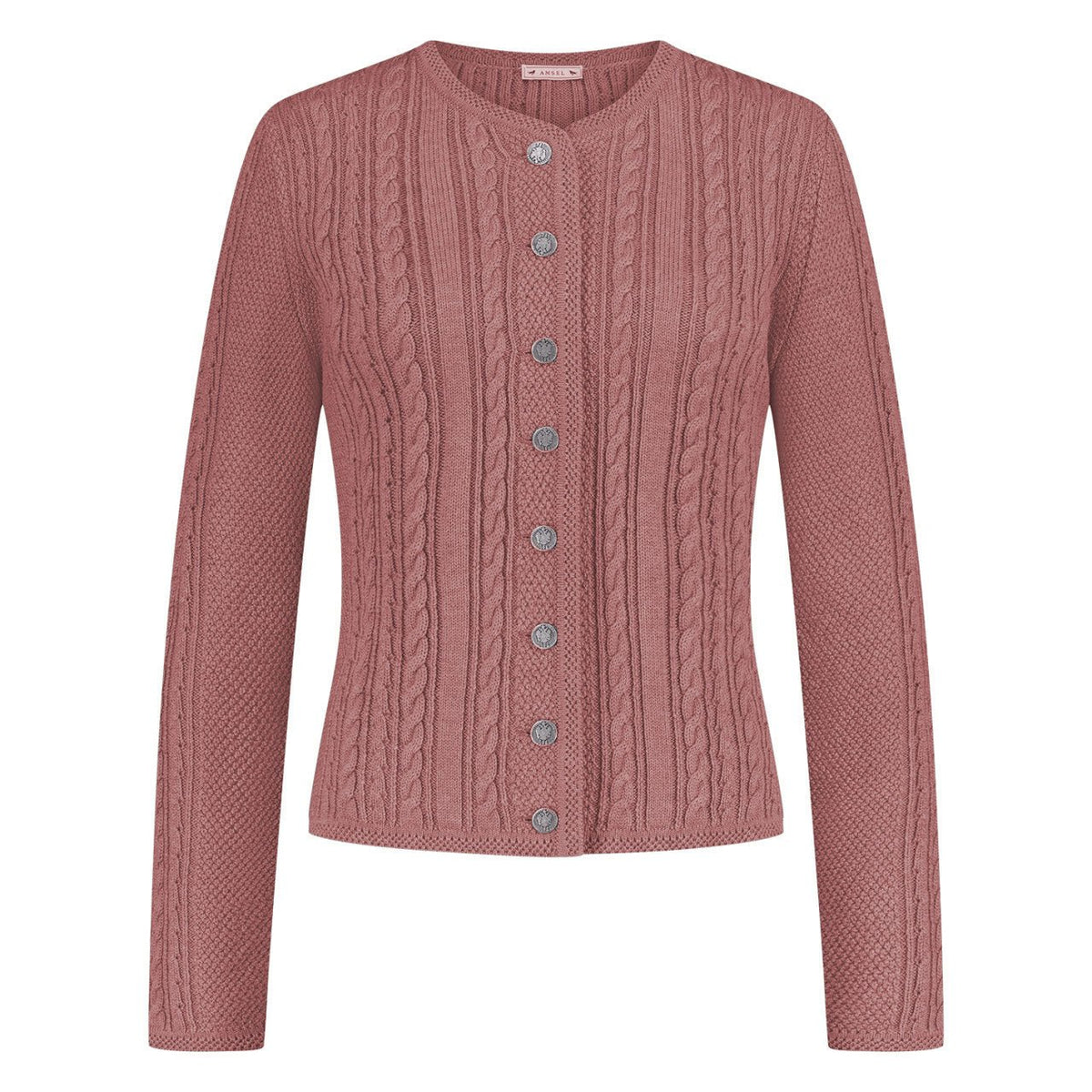 Strickjacke Loren altrosa - Amsel Fashion