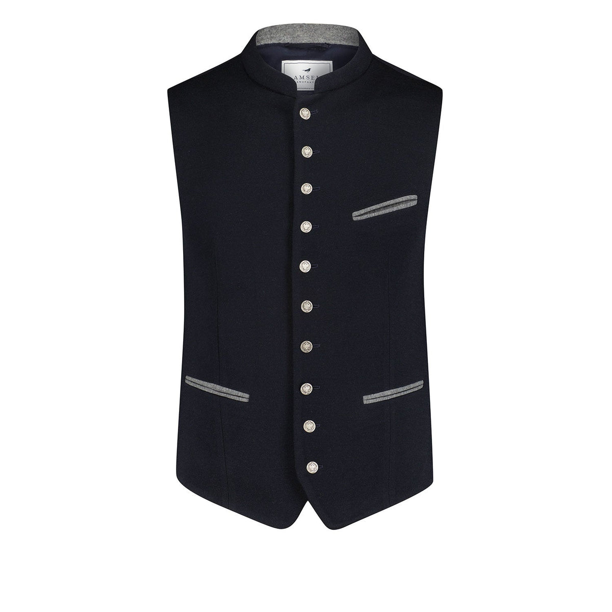 Weste Weilheim Jersey (navy) - Amsel Fashion